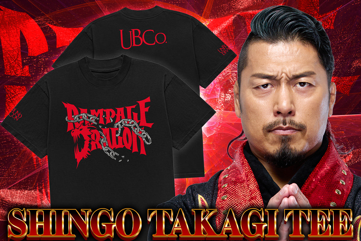 鷹木信悟×Unbound Co. Tシャツ