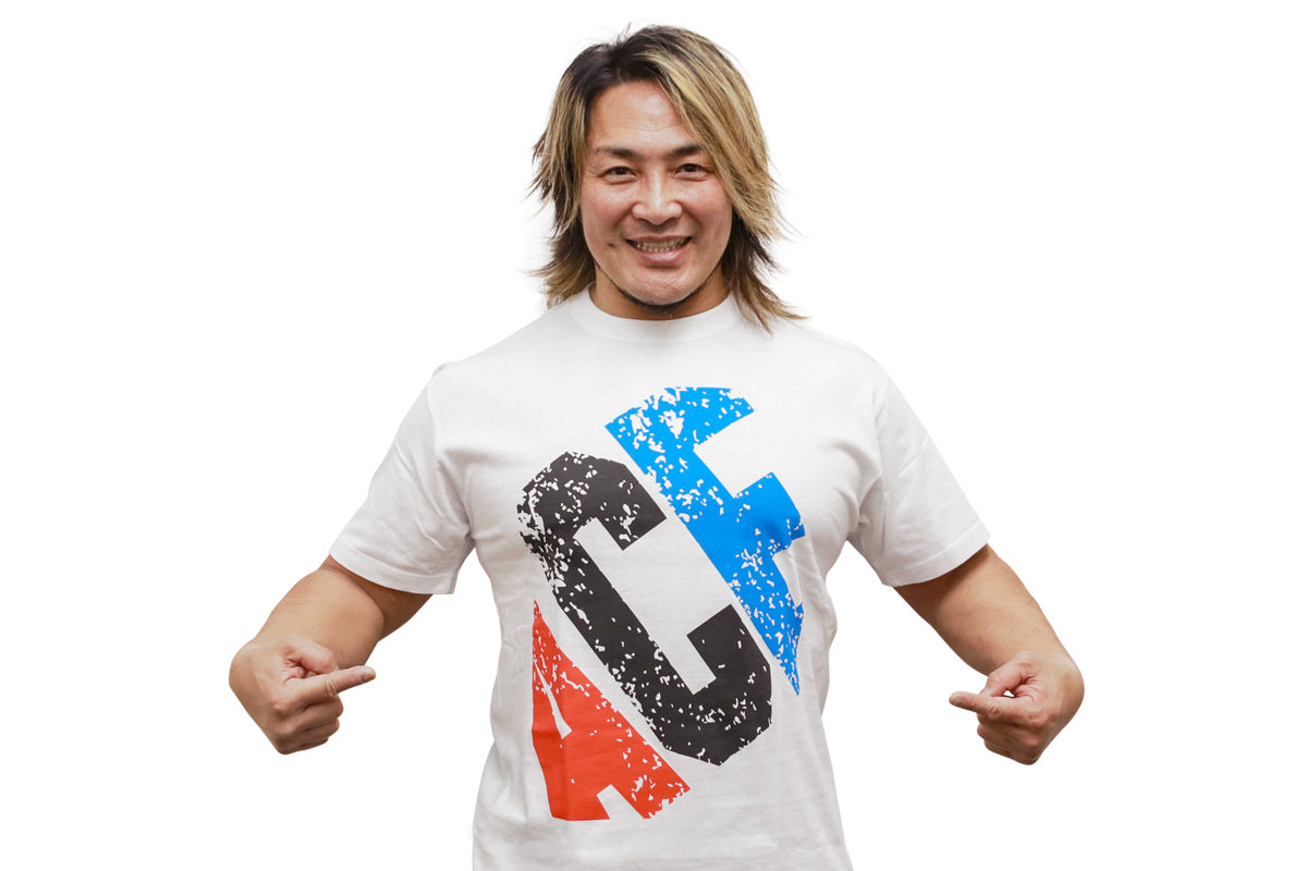 棚橋弘至「BIG ACE」Tシャツ(ホワイト)