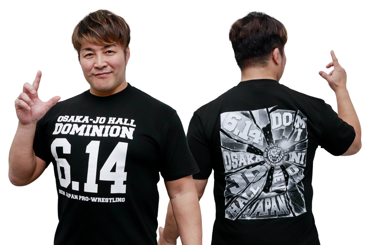 棚橋弘至 × DOMINION 6.14 in OSAKA-JO HALL 大会記念 Tシャツ(2026)