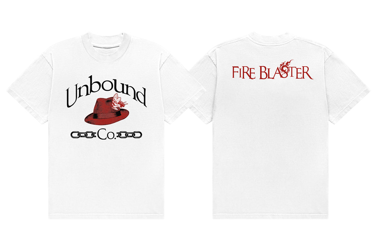辻陽太×Unbound Co. Tシャツ(ホワイト)