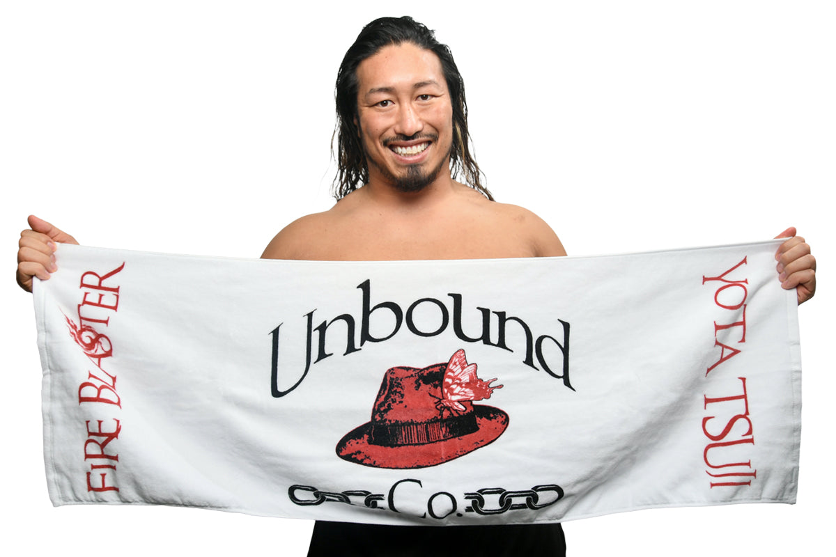 辻陽太×Unbound Co. スポーツタオル(ホワイト)