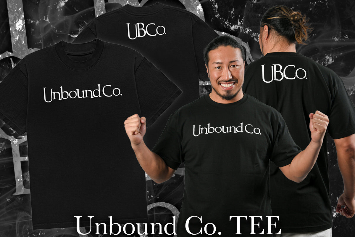 Unbound Co. Tシャツ(Wordlogo・ブラック×ホワイト)