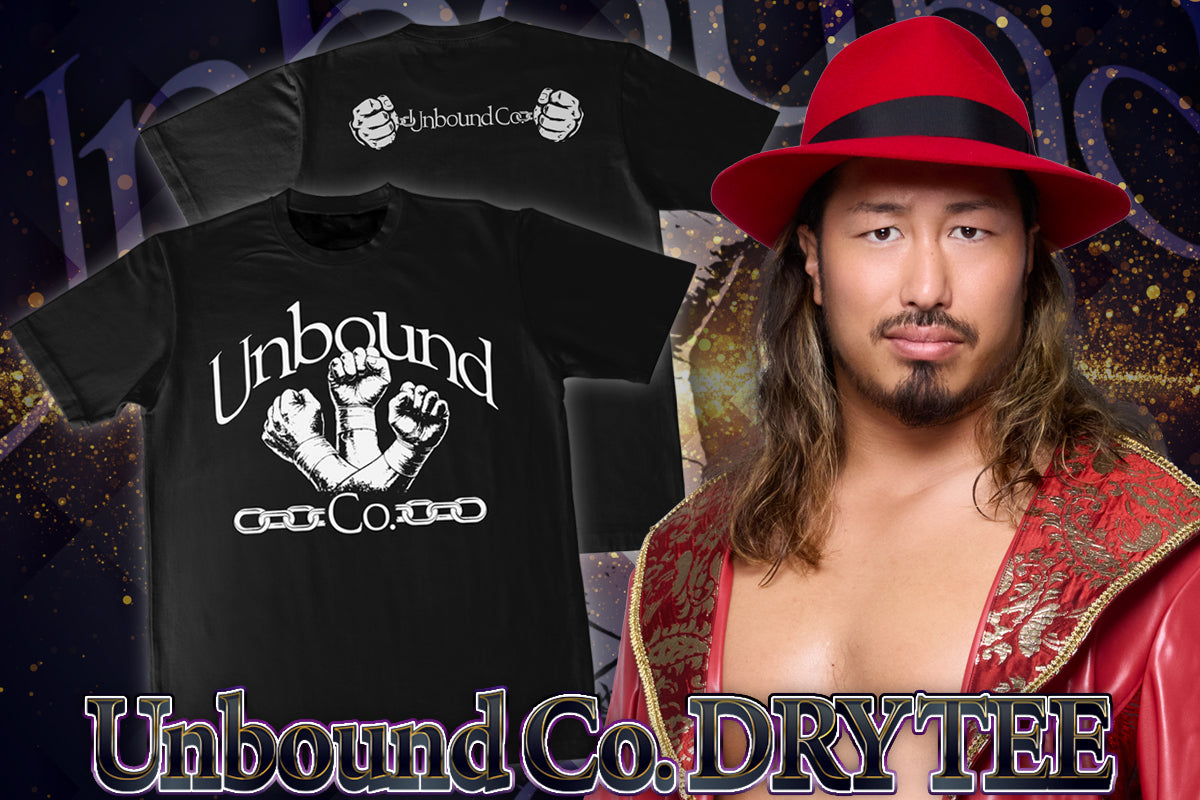 Unbound Co. ドライTシャツ(ブラック×ホワイト)