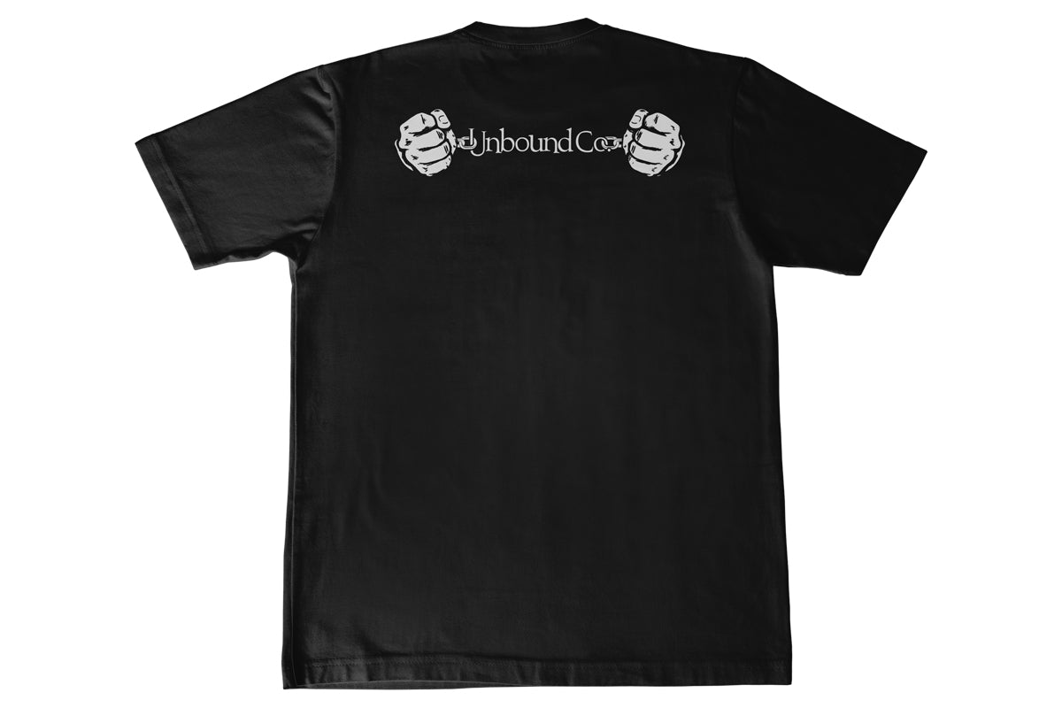 Unbound Co. ドライTシャツ(ブラック×ホワイト)
