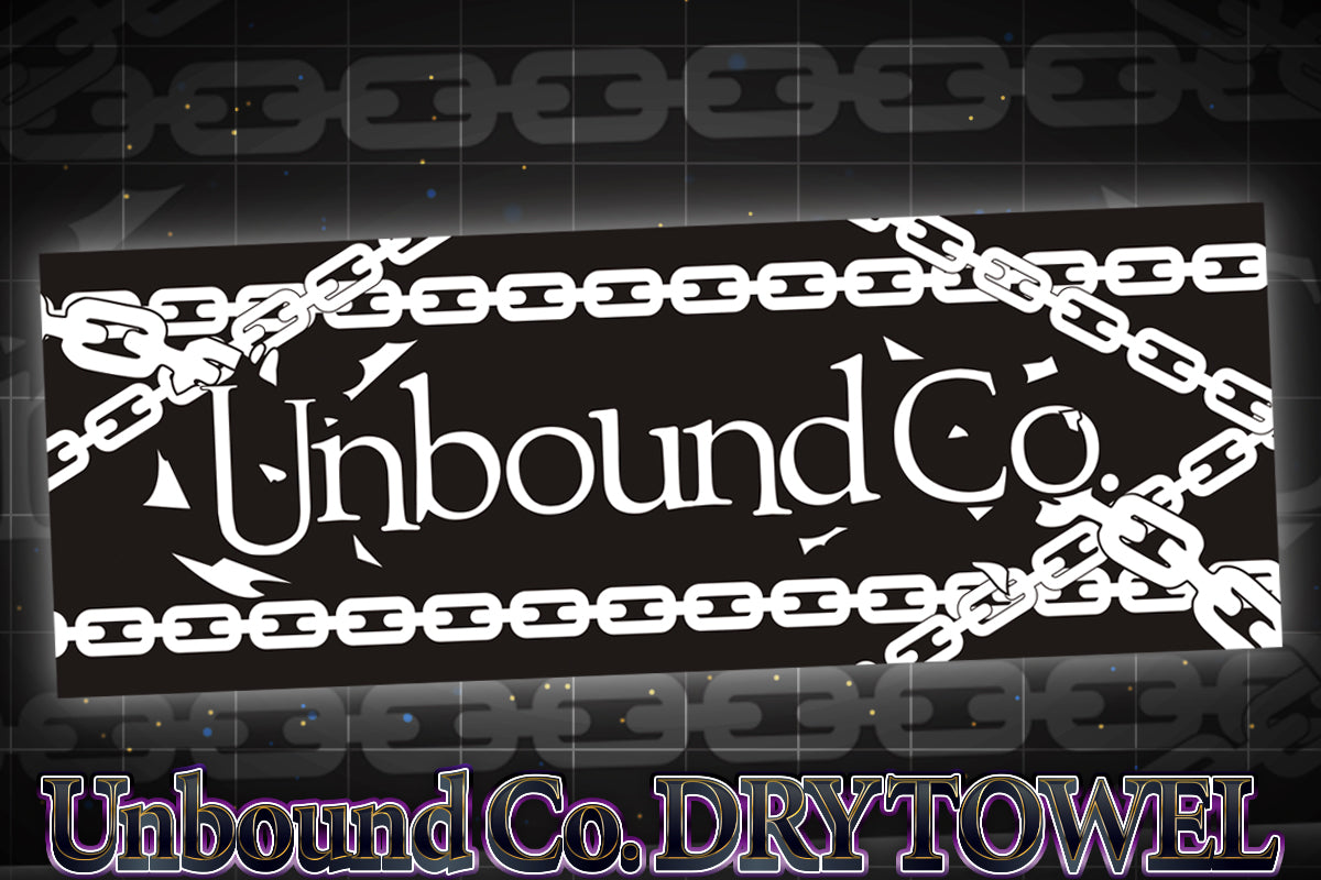 Unbound Co. スポーツタオル(ブラック×ホワイト)