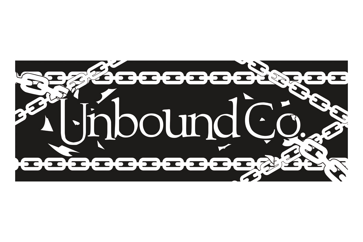 Unbound Co. スポーツタオル(ブラック×ホワイト)