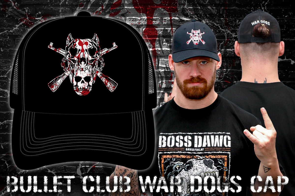 BULLET CLUB WAR DOGS「DPSCM」メッシュキャップ