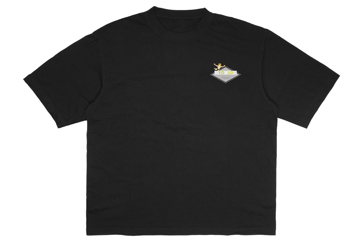 YOH「YOHLO」Oversized T-shirt(Black)