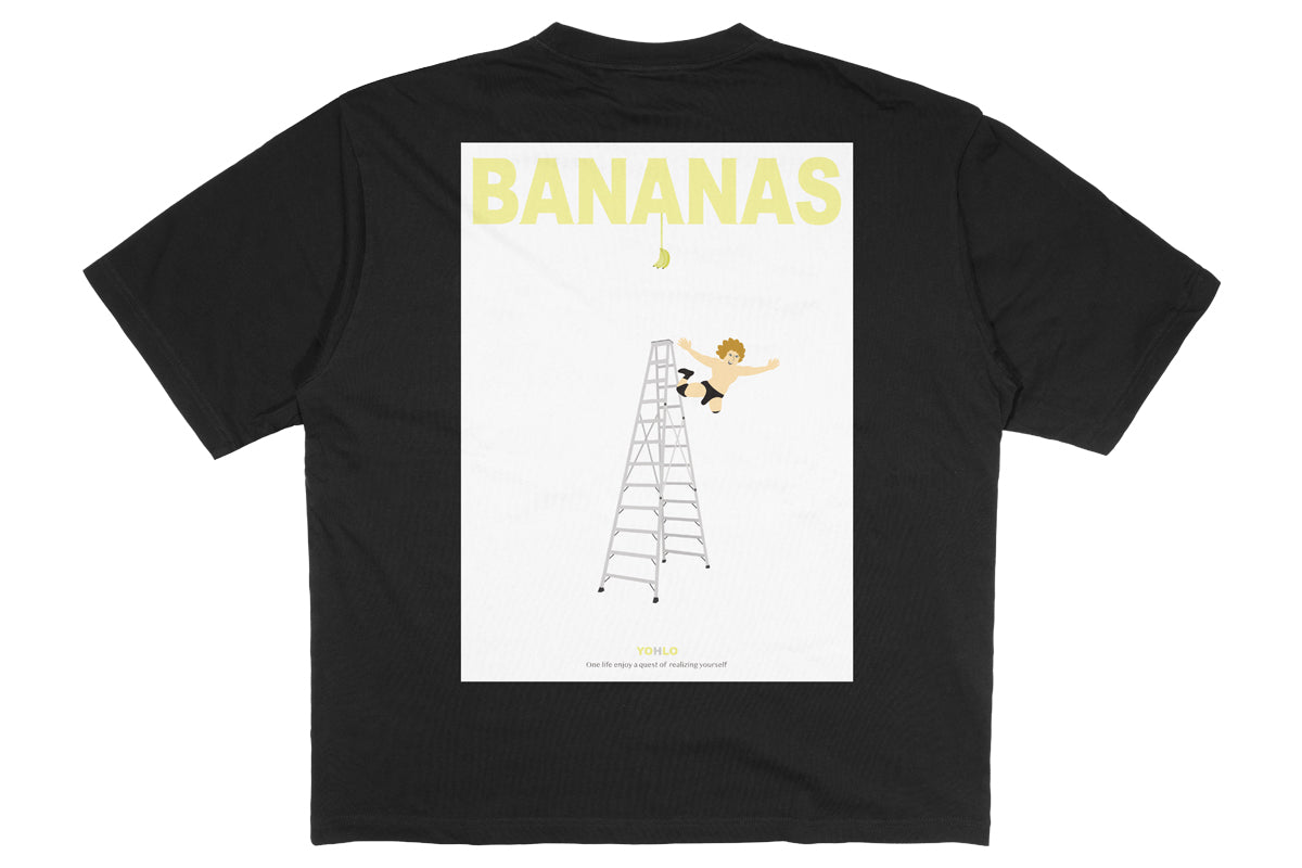 YOH「YOHLO」Oversized T-shirt(Black)