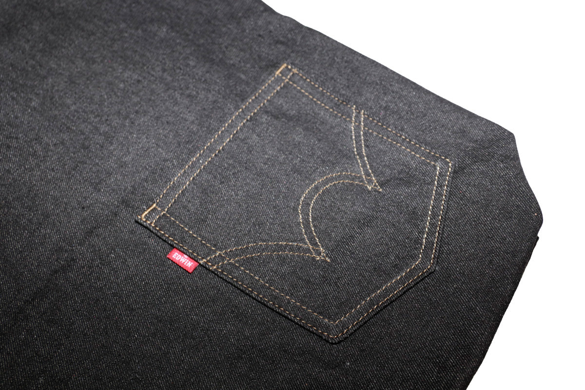 ウルフアロン×EDWIN デニム2wayバッグ(BLACK)