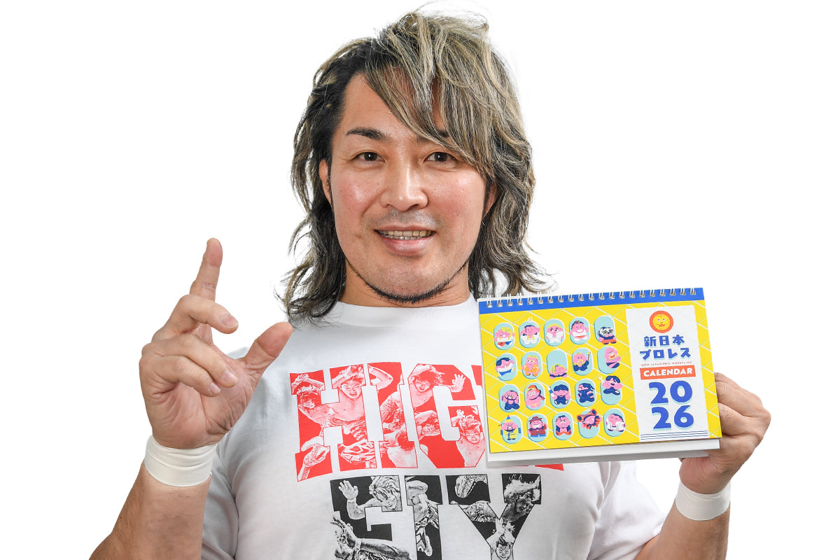 2026年 新日本プロレス カレンダー(卓上タイプ A5サイズ)