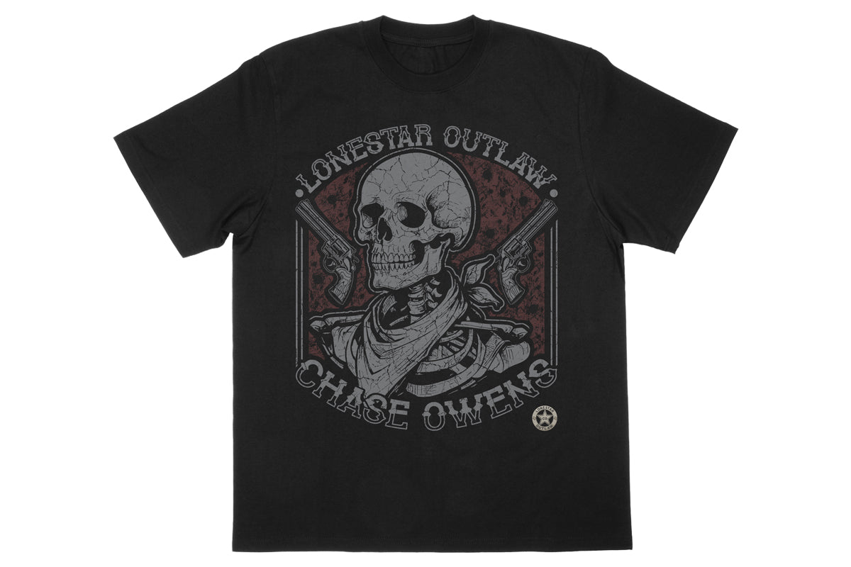 チェーズ・オーエンズ「LONESTAR OUTLAW」Tシャツ