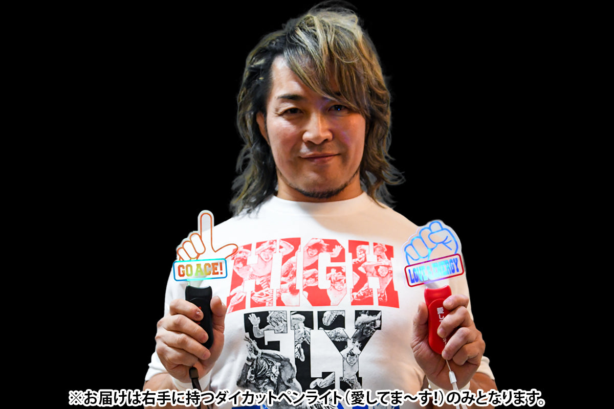 棚橋弘至「LOVE&ENERGY」ダイカットアクリルペンライト(愛してま~す!)