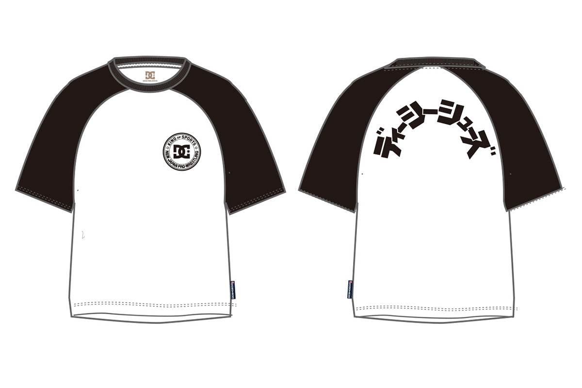 DC SHOES × 新日本プロレス コラボ ラグランTシャツ