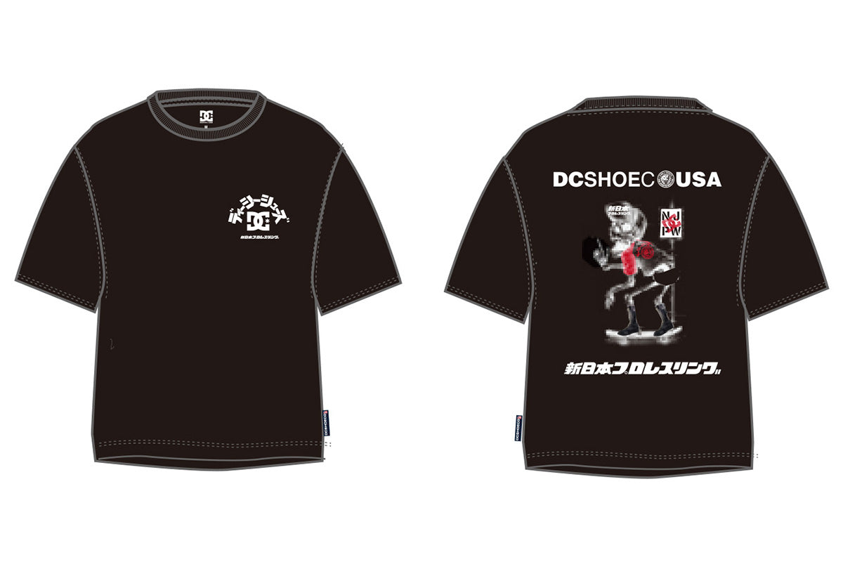 DC SHOES × 新日本プロレス コラボ スカルTシャツ