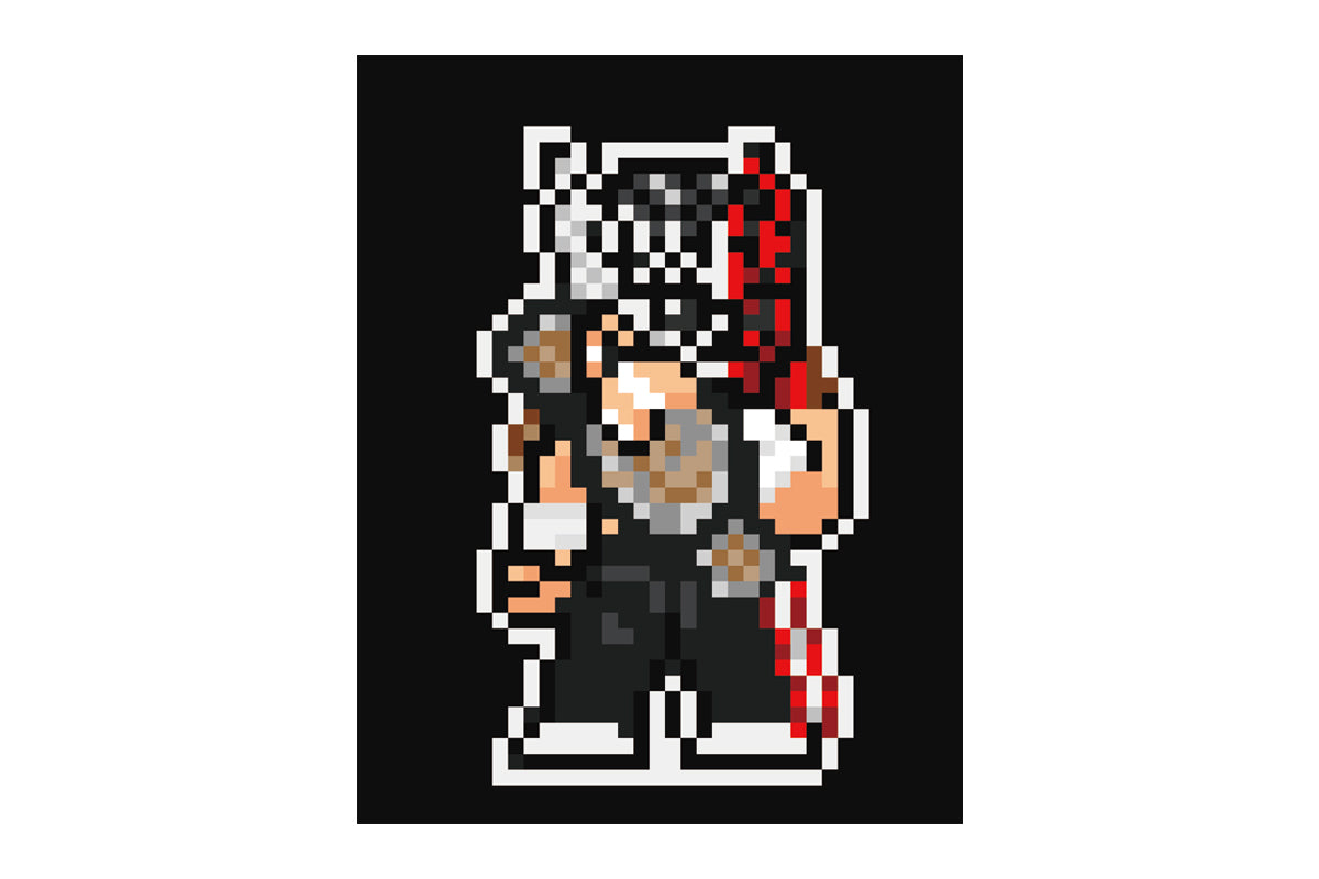 エル・デスペラード「dotswrestler」クリアファイル&ステッカー3枚1セット(ALIVE IN DEATH)