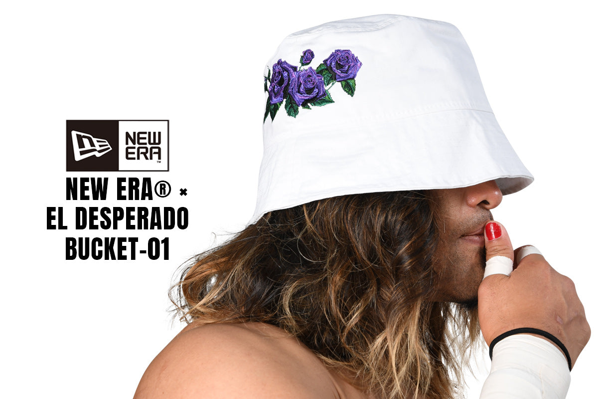 NEW ERA® × エル・デスペラード BUCKET-01(WHITE)