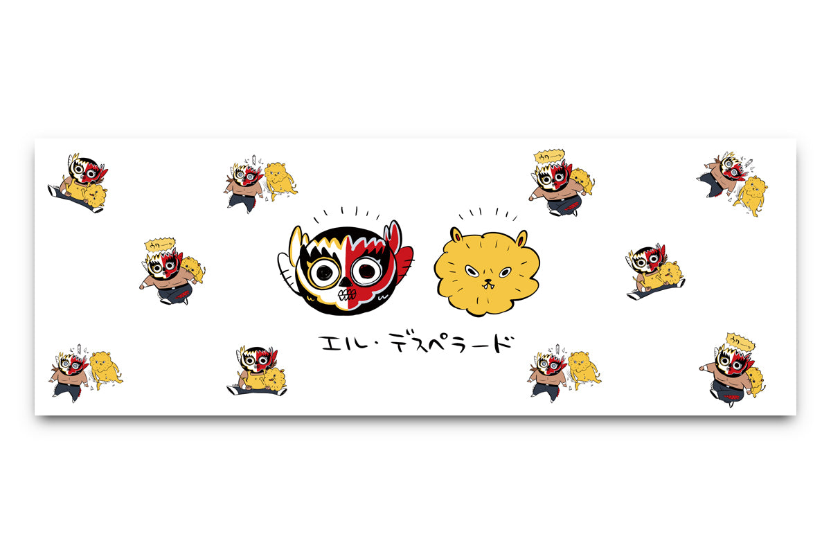 エル・デスペラード × 川尻こだま コラボスポーツタオル