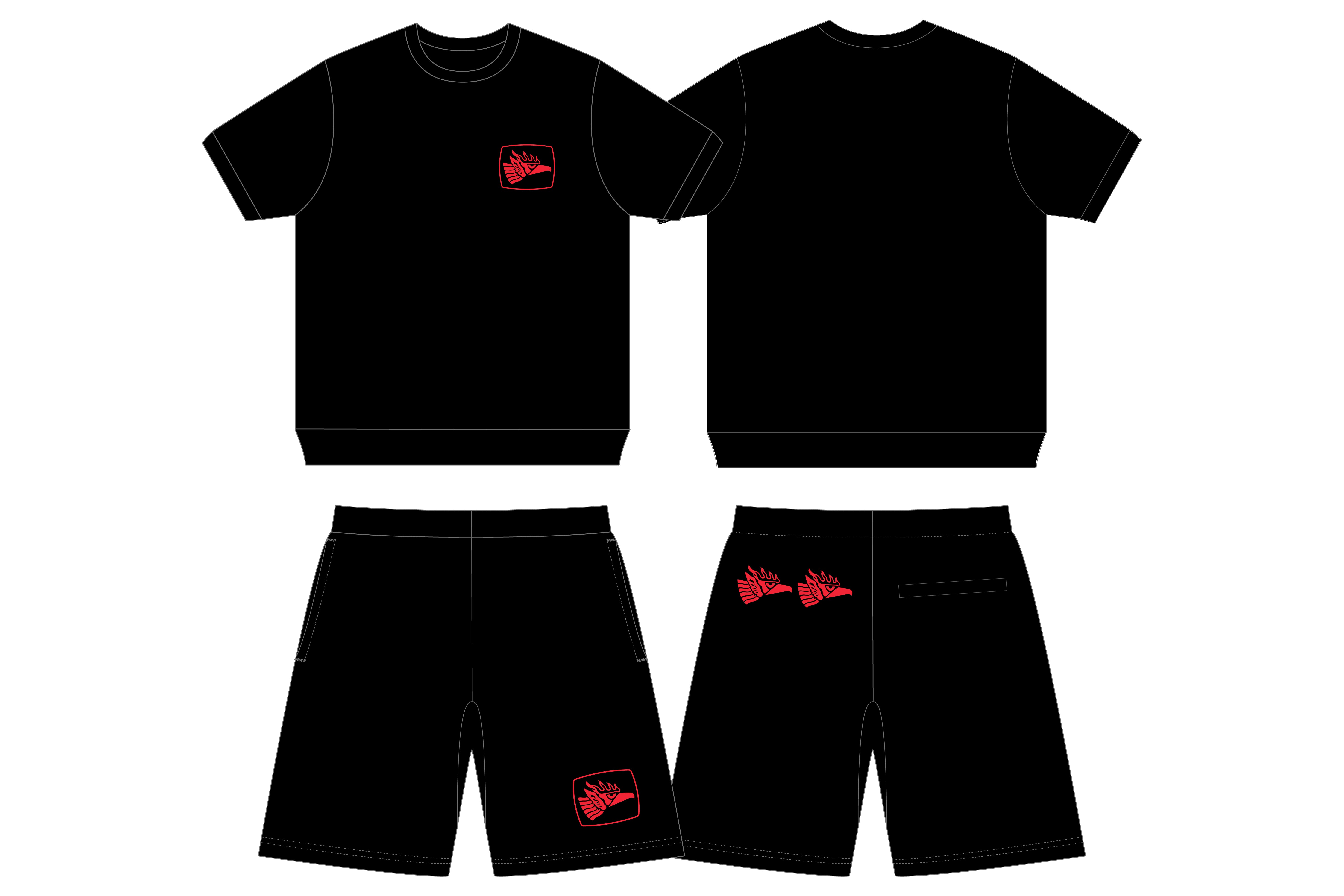 エル・デスペラード スウェットセットアップ（ショートスリーブ