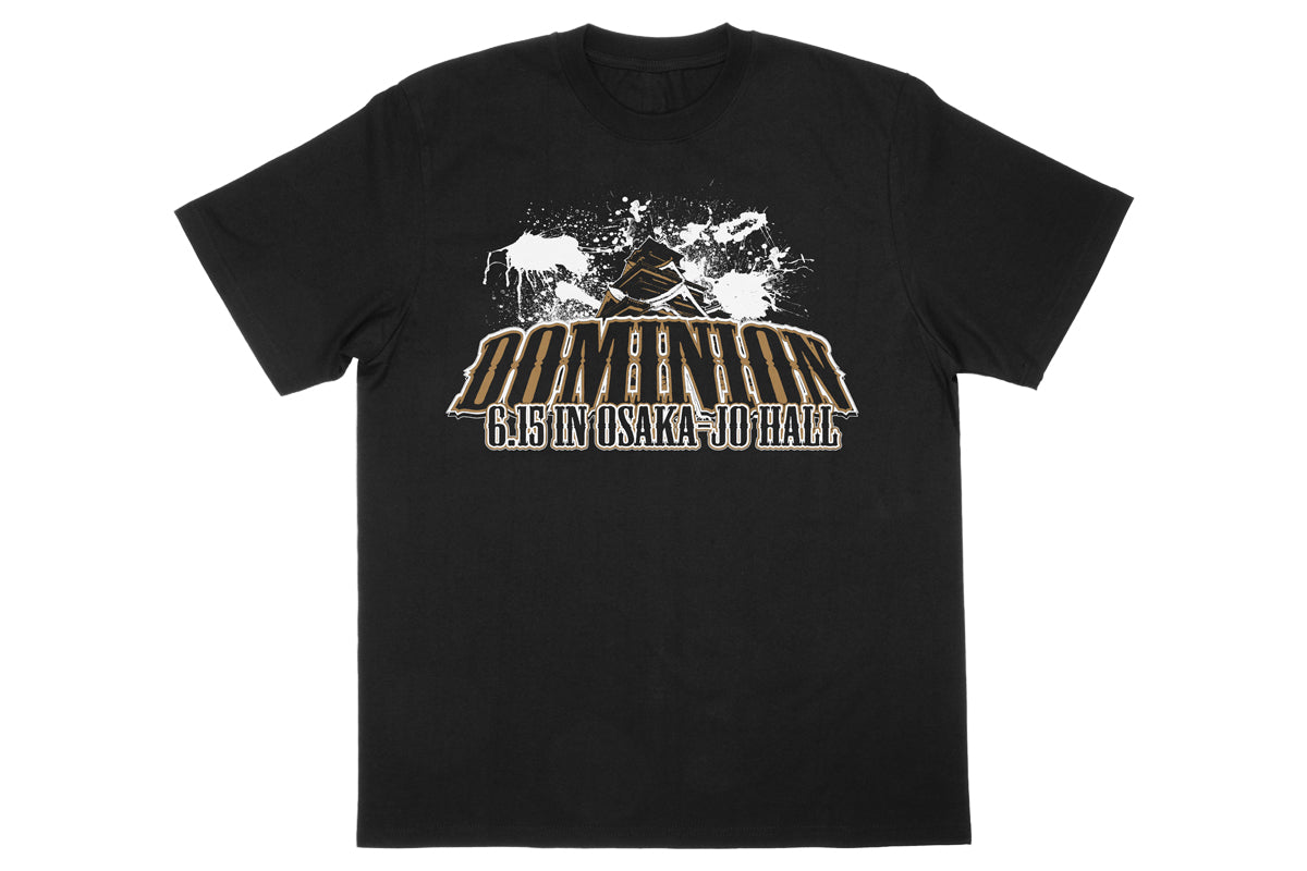 DOMINION 6.15 in OSAKA-JO HALL 大会記念 Tシャツ(2025)