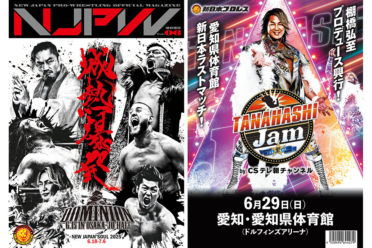 DOMINION 6.15 in OSAKA-JO HALL & NEW JAPAN SOUL パンフレット