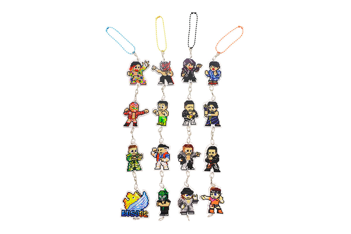 「dotswrestler」つながるアクリルキーホルダー(BOSJ32)/Bセット