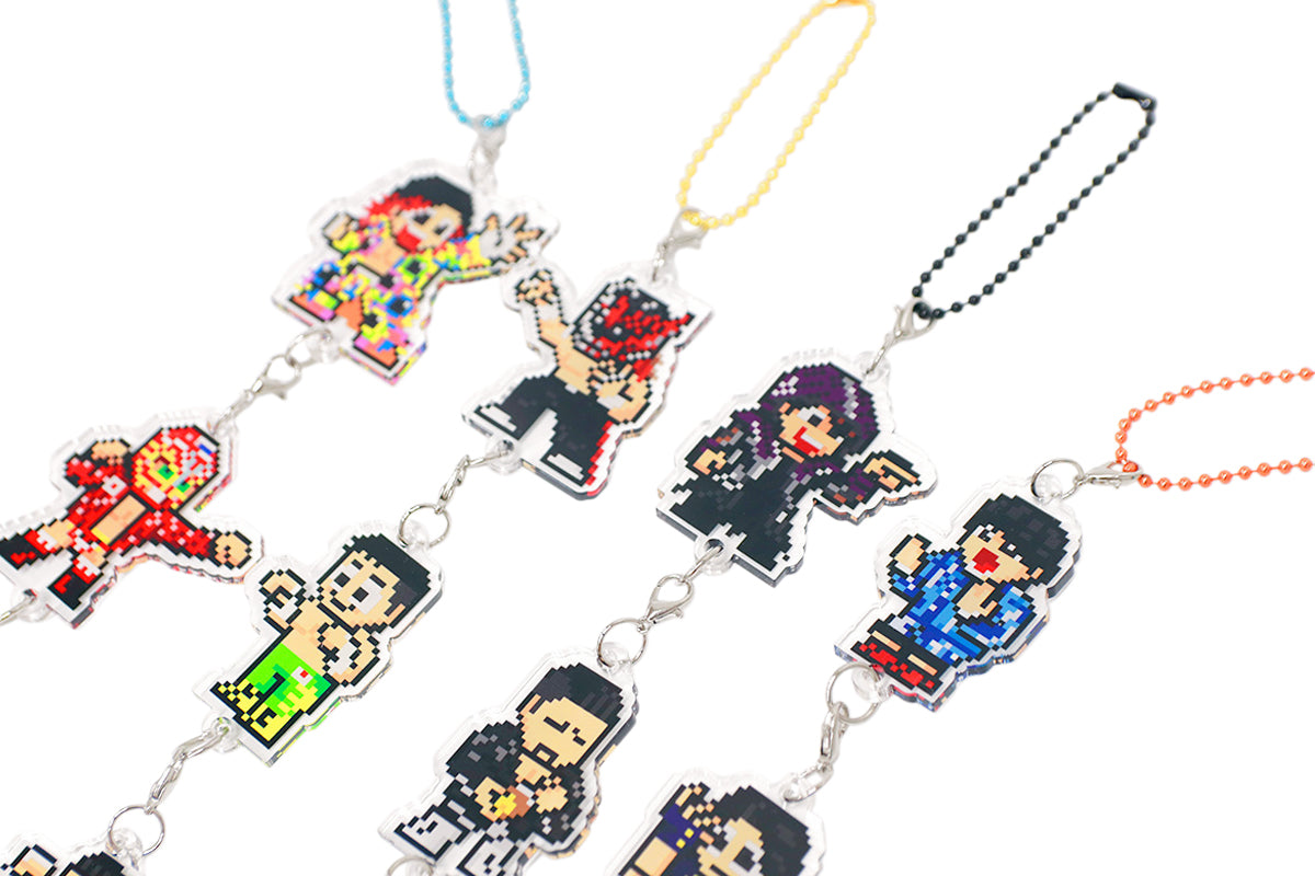 「dotswrestler」つながるアクリルキーホルダー(BOSJ32)/Bセット