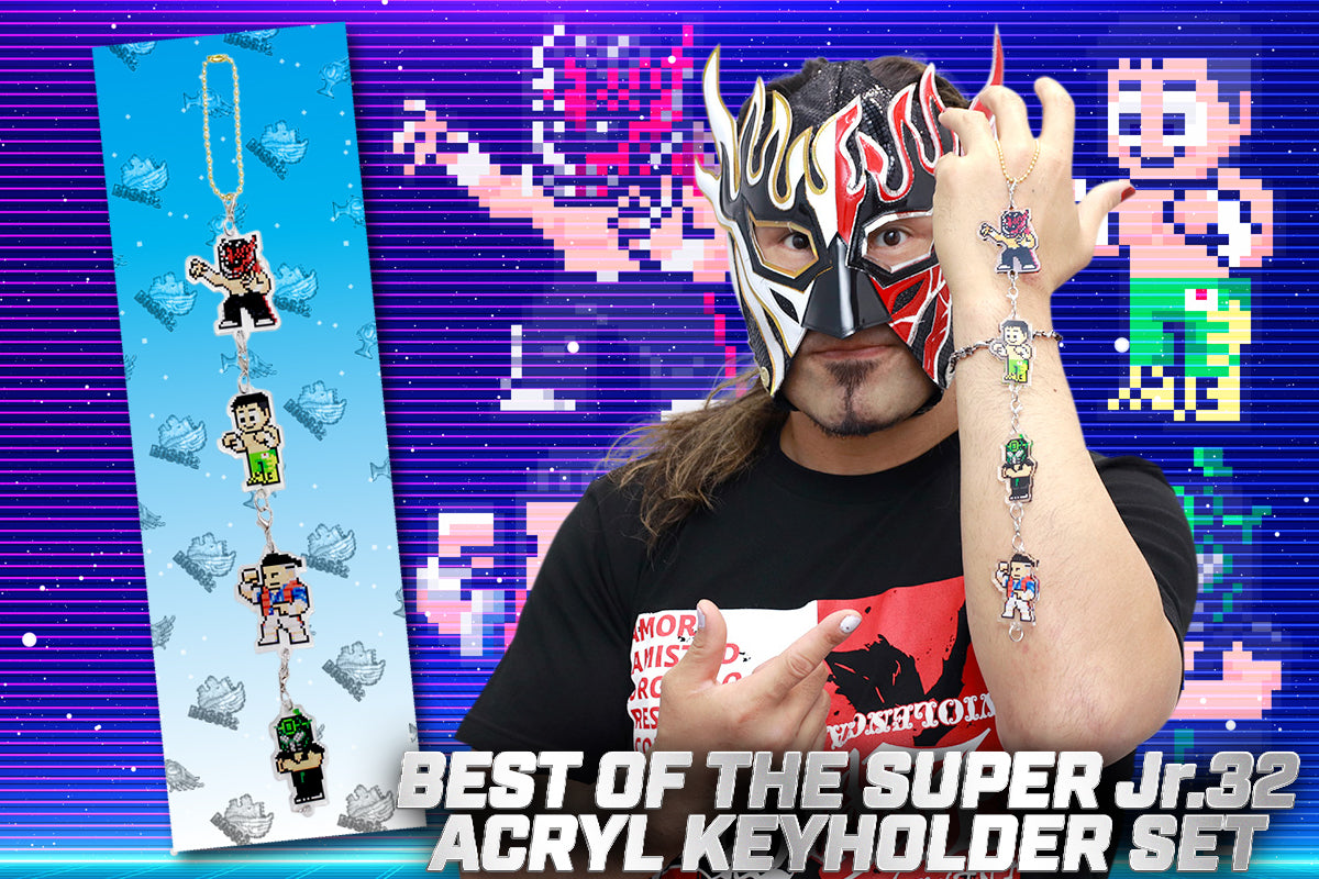 「dotswrestler」つながるアクリルキーホルダー(BOSJ32)/Bセット