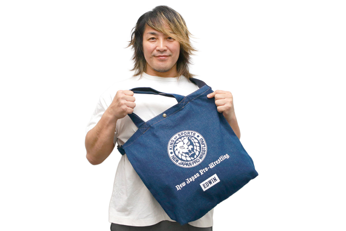 新日本プロレス×EDWIN デニム2wayバッグ