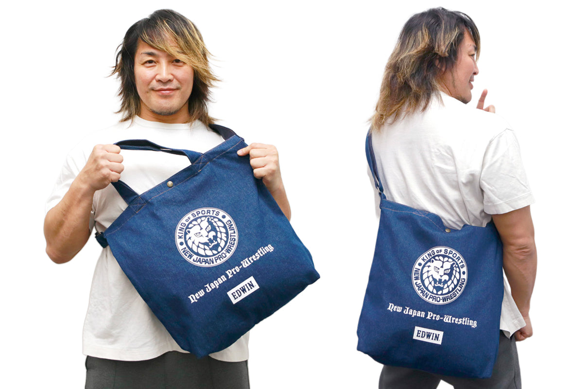 新日本プロレス×EDWIN デニム2wayバッグ