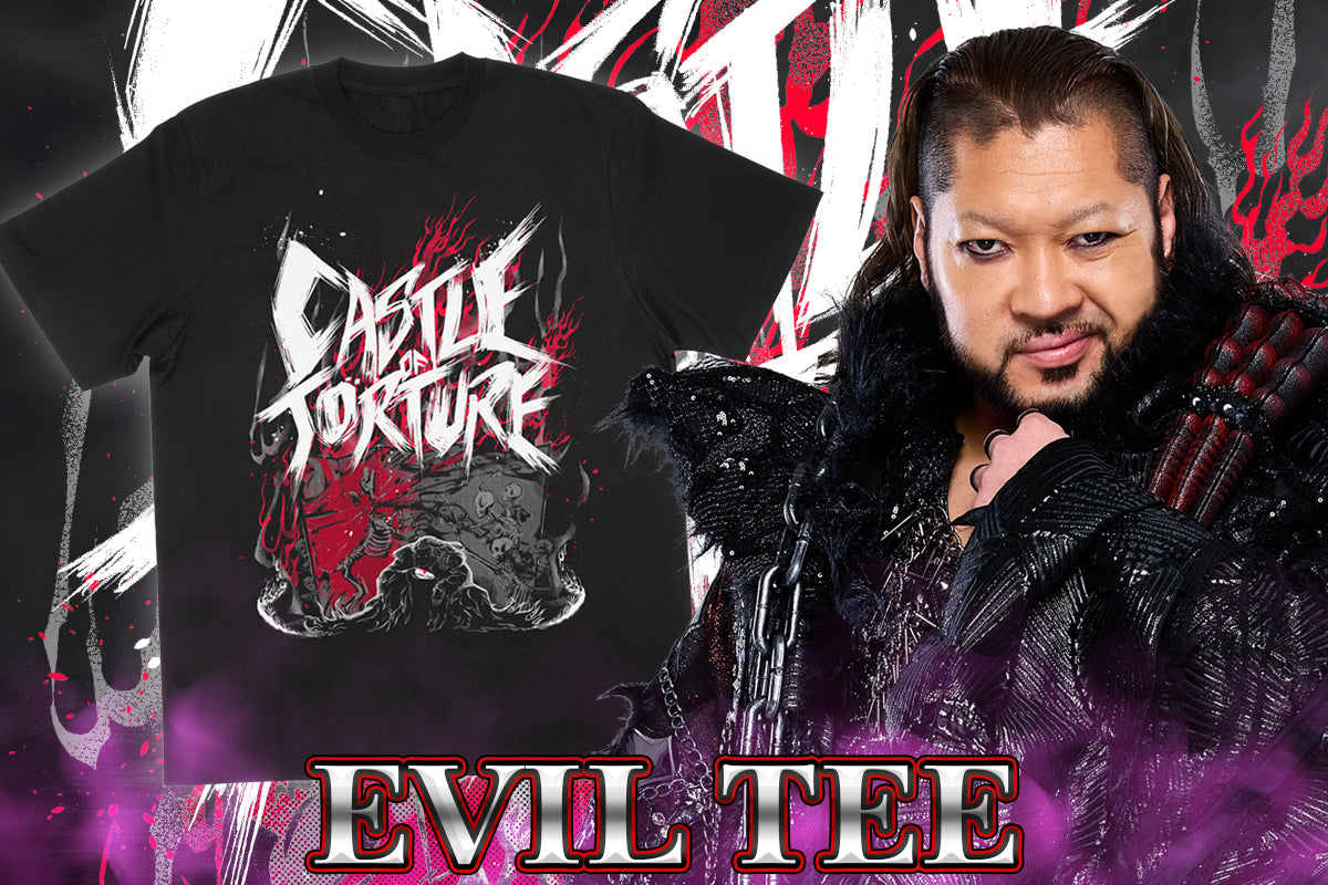 EVIL「CASTLE OF TORTURE」Tシャツ(LORD OF DARKNESS)