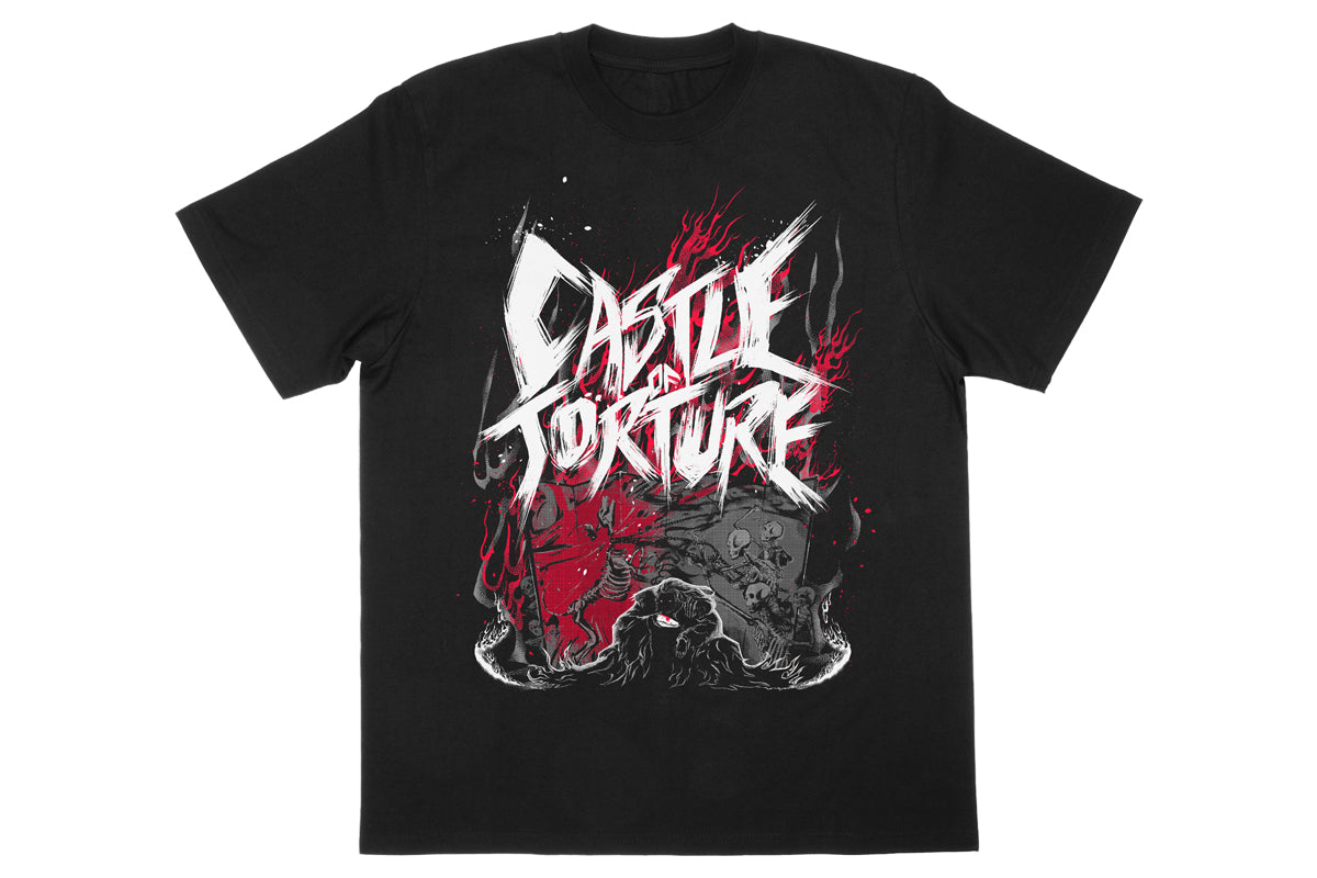 EVIL「CASTLE OF TORTURE」Tシャツ(LORD OF DARKNESS)