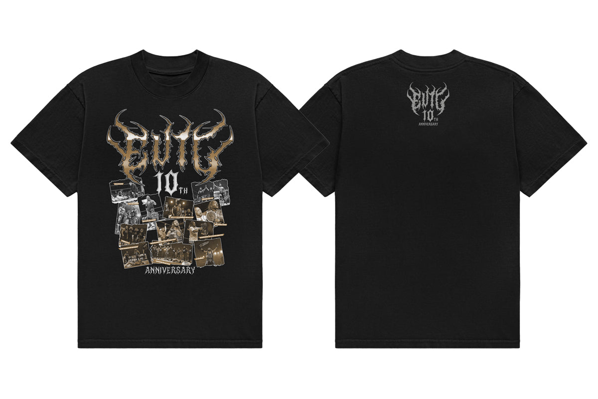 EVIL「10TH ANNIVERSARY」Tシャツ