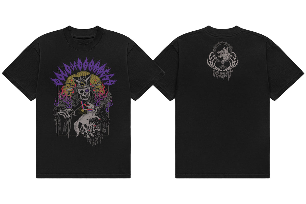 EVIL「GOLD OF DARKNESS」Tシャツ