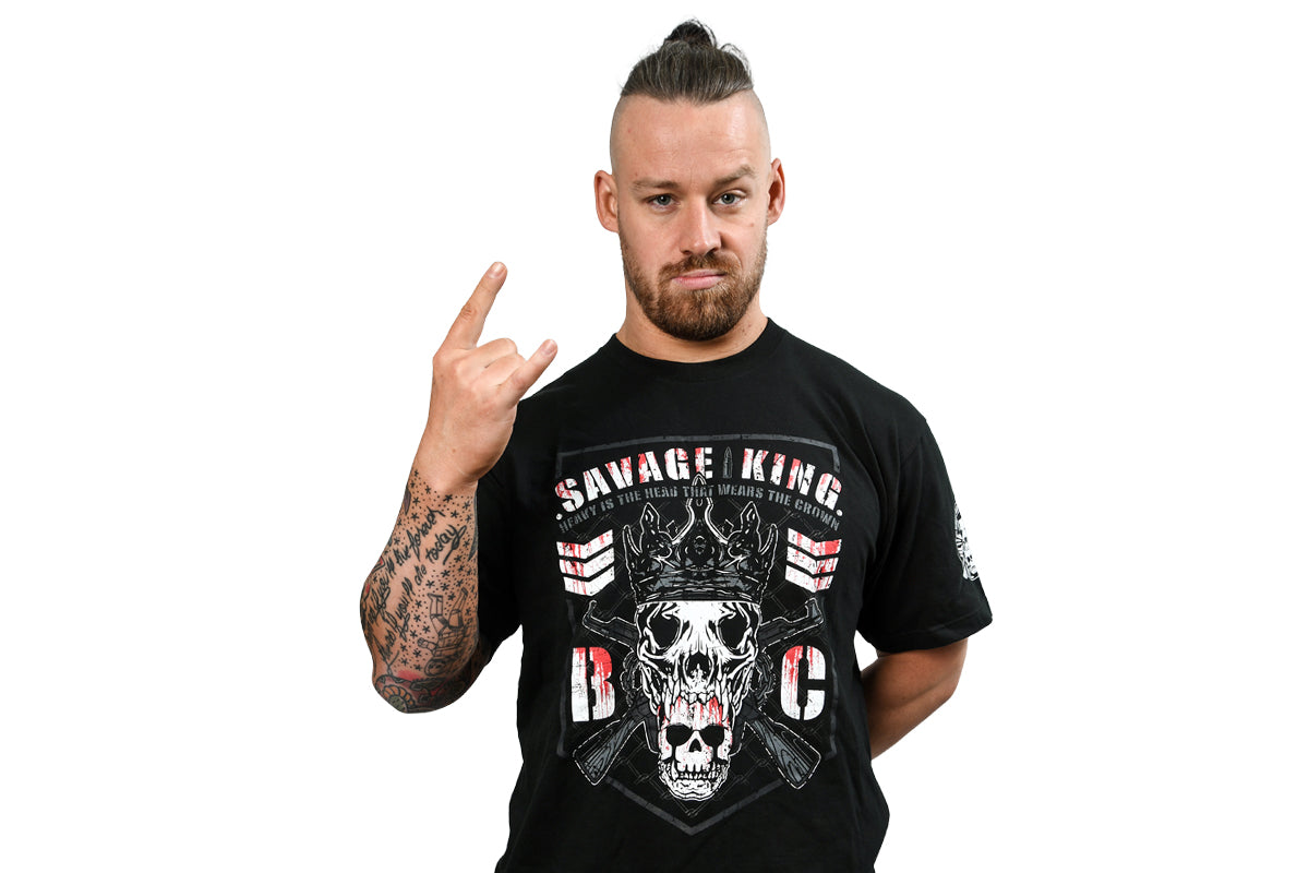 デビッド・フィンレー「HEAVY IS THE HEAD」Tシャツ