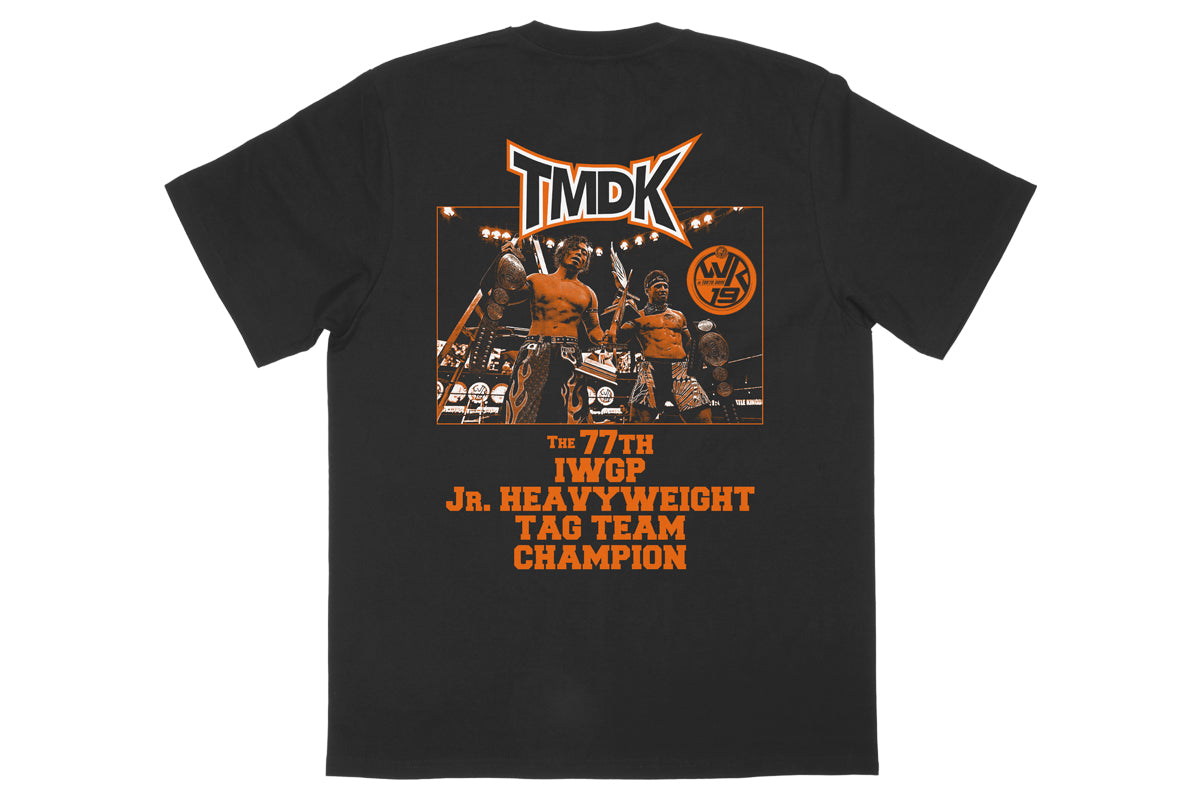 ロビー・イーグルス&藤田晃生 第77代 IWGPジュニアタッグ王座 戴冠記念Tシャツ