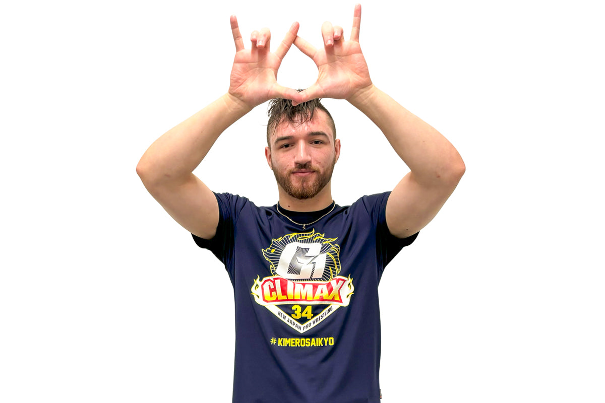 G1 CLIMAX 34 大会記念 ドライTシャツ(ネイビー)