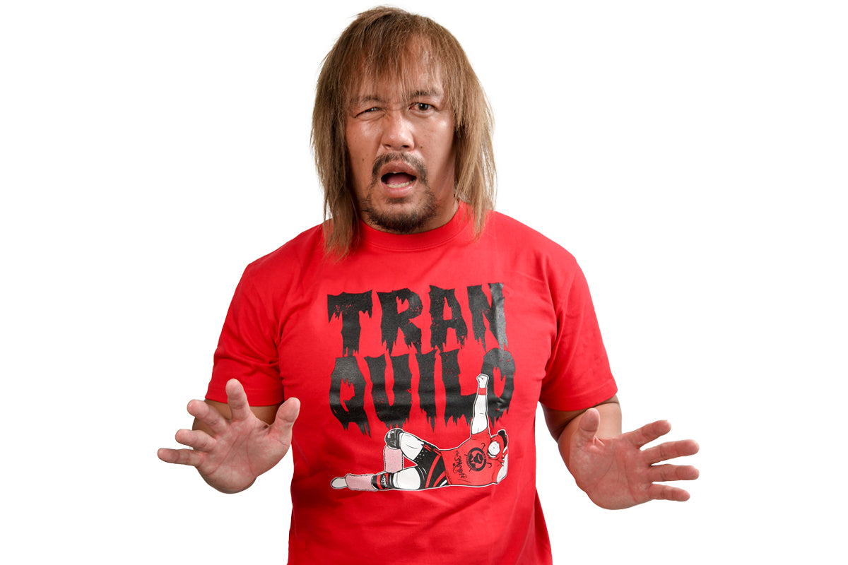 キン肉マンコラボ 内藤哲也×ジェロニモ「TRANQUILO」Tシャツ(レッド)