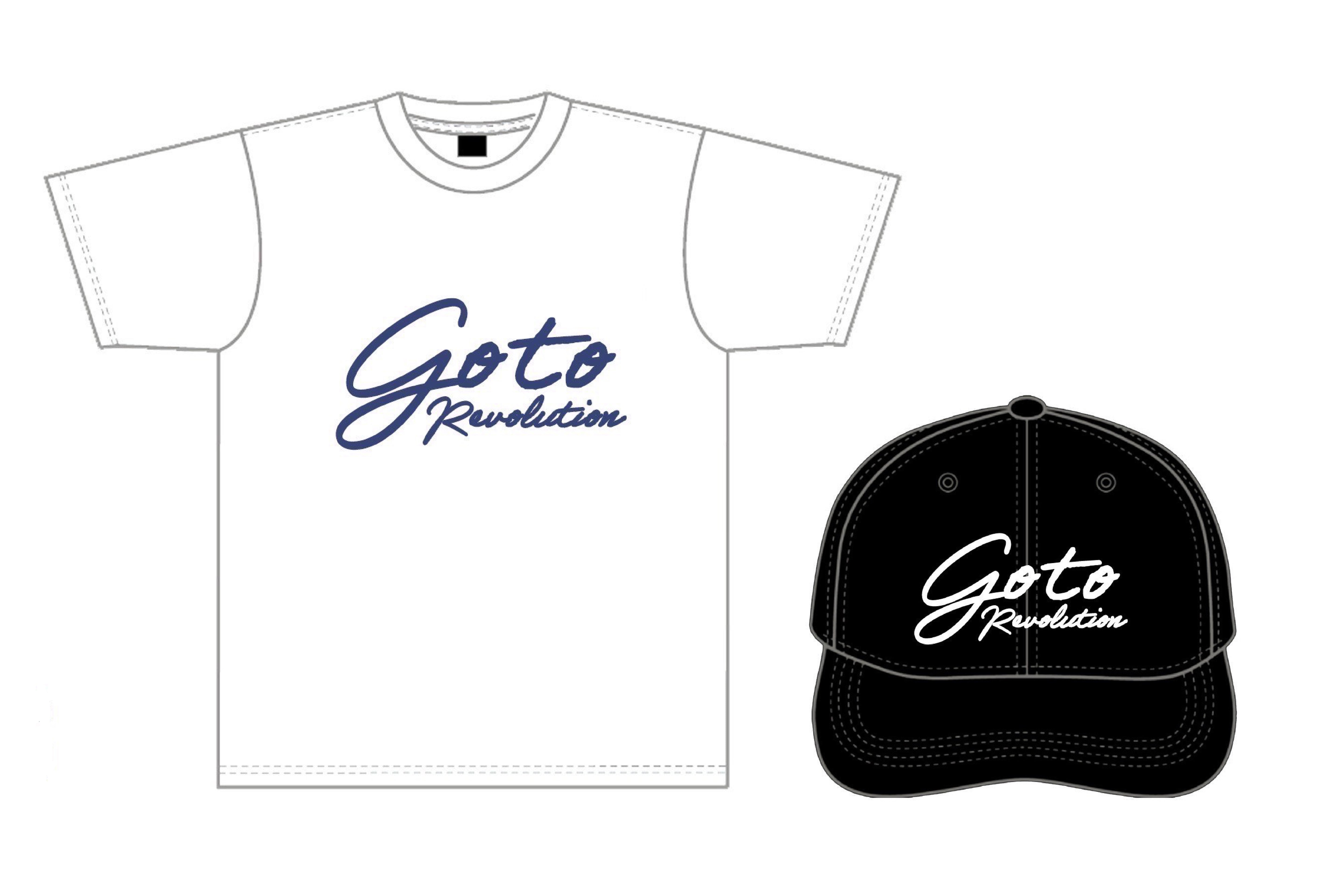 後藤洋央紀「Goto Revolution」Tシャツ&キャップセット