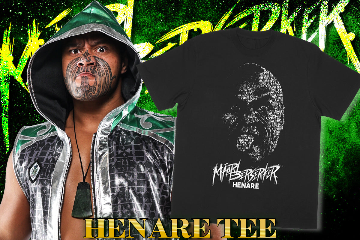 HENARE「MAORI BERSERKER」Tシャツ