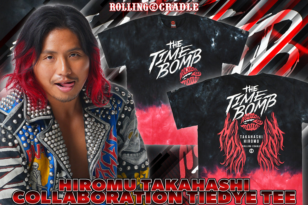 高橋ヒロム×ROLLING CRADLE コラボ Tie Dye Tシャツ(2025)