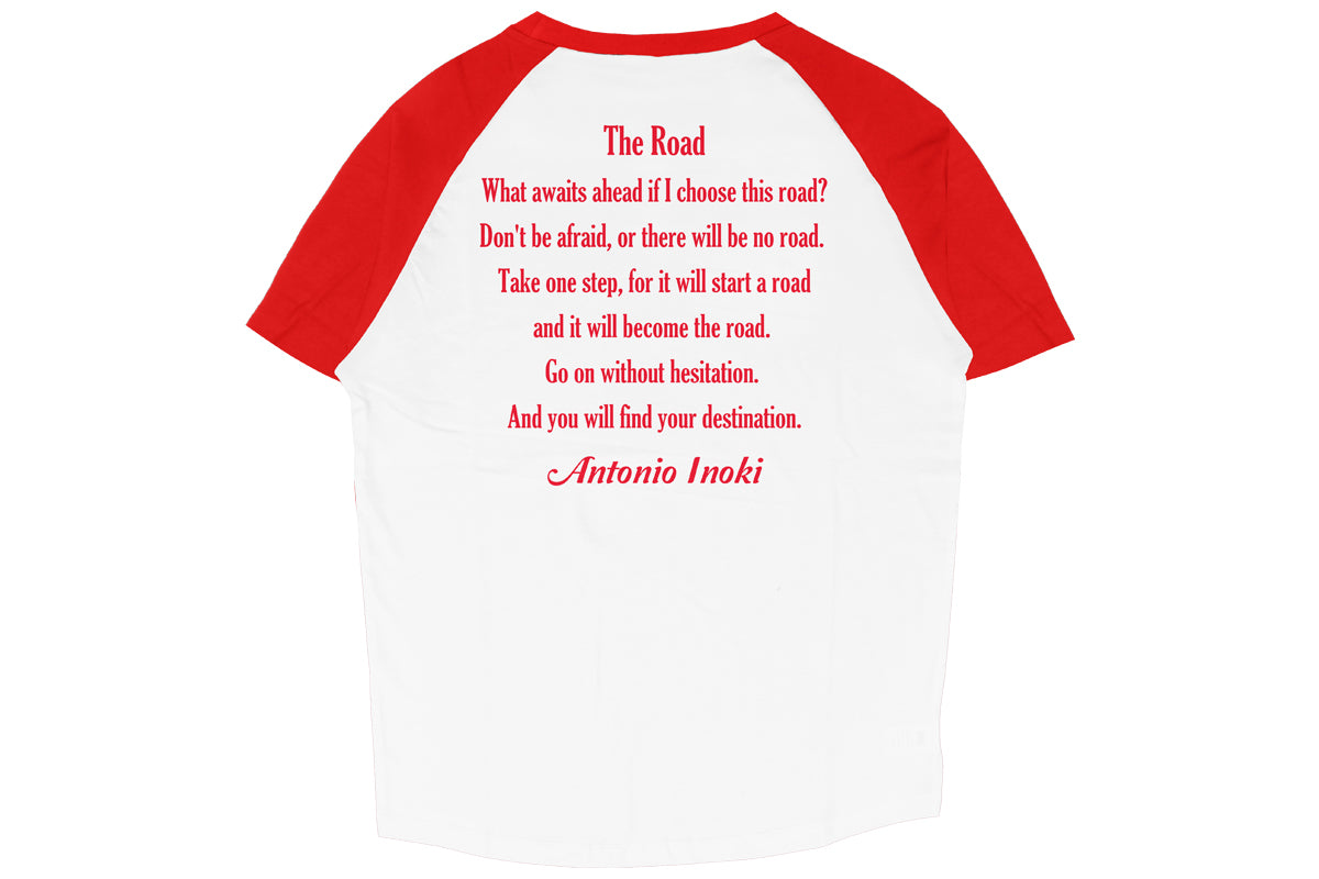 新日本プロレス 闘魂ラグランTシャツ(アントニオ猪木ver.)