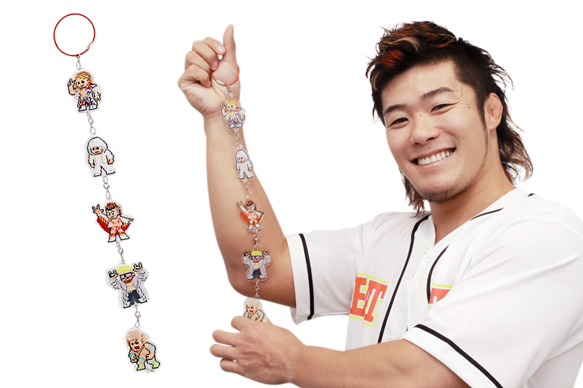 「dotswrestler」つながるアクリルキーホルダー(G1 CLIMAX 35)/Aセット