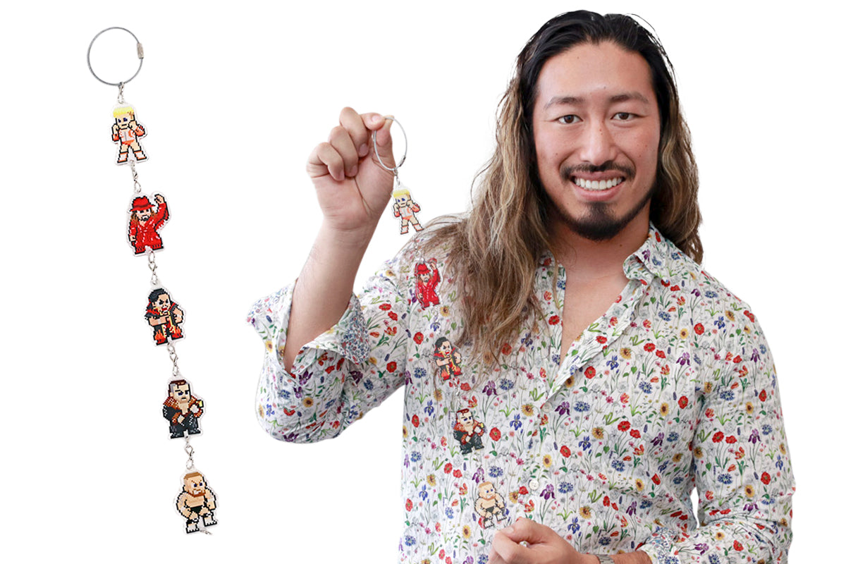 「dotswrestler」つながるアクリルキーホルダー(G1 CLIMAX 35)/Bセット