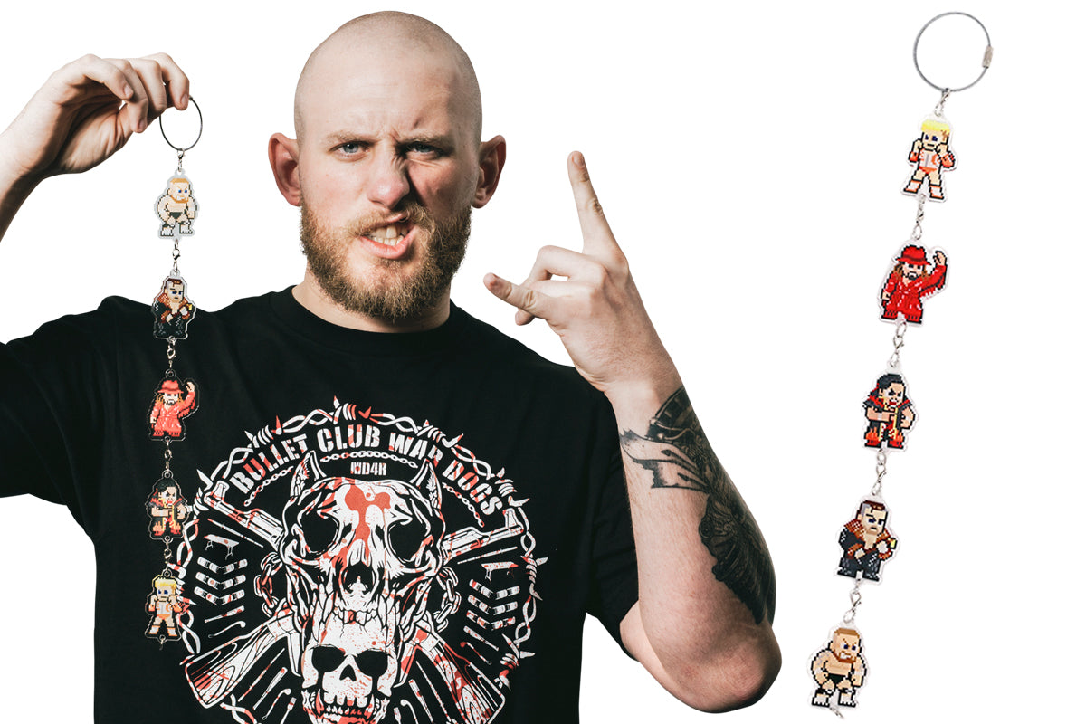 「dotswrestler」つながるアクリルキーホルダー(G1 CLIMAX 35)/Bセット