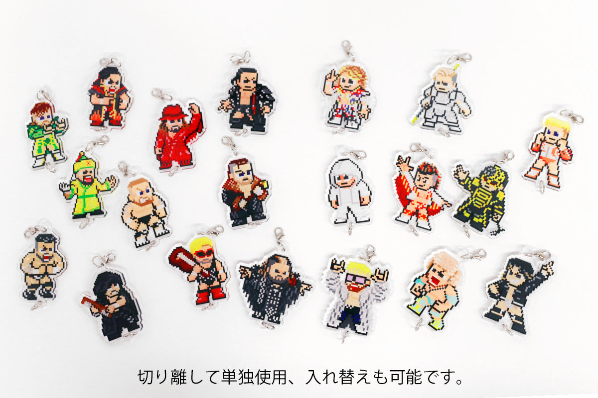 「dotswrestler」つながるアクリルキーホルダー(G1 CLIMAX 35)/Cセット
