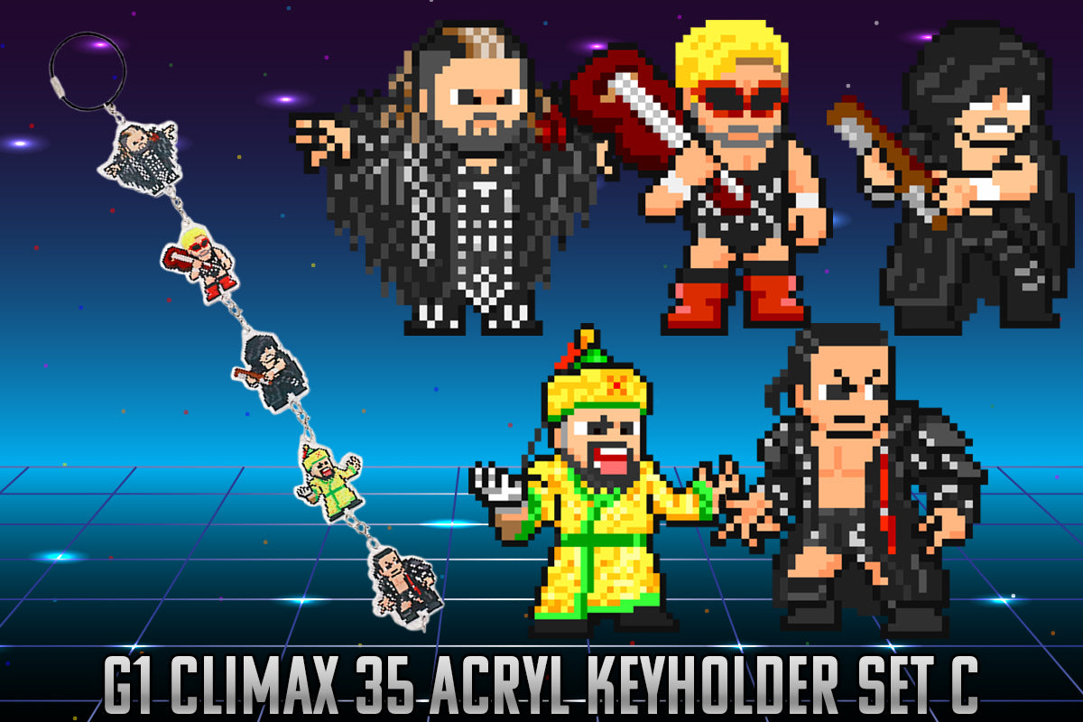 「dotswrestler」つながるアクリルキーホルダー(G1 CLIMAX 35)/Cセット