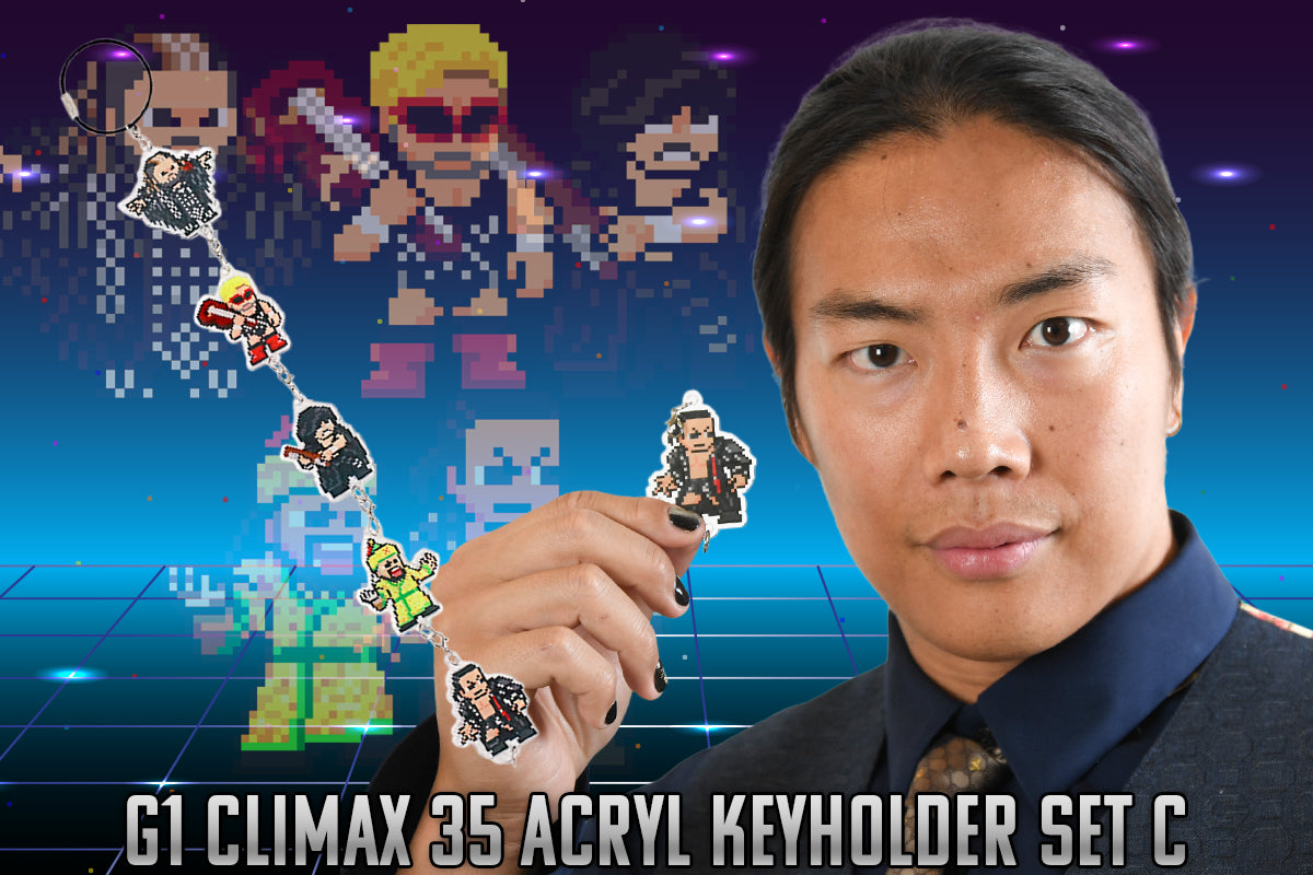 「dotswrestler」つながるアクリルキーホルダー(G1 CLIMAX 35)/Cセット