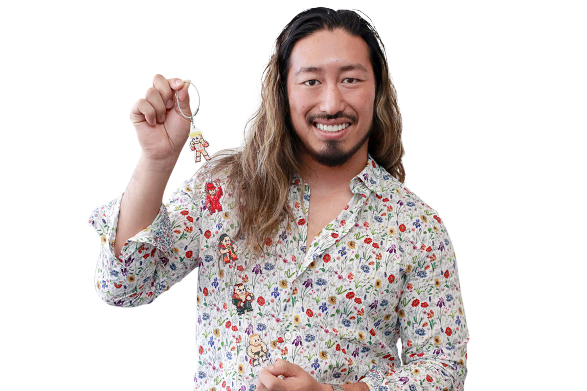 「dotswrestler」つながるアクリルキーホルダー(G1 CLIMAX 35)/Bセット