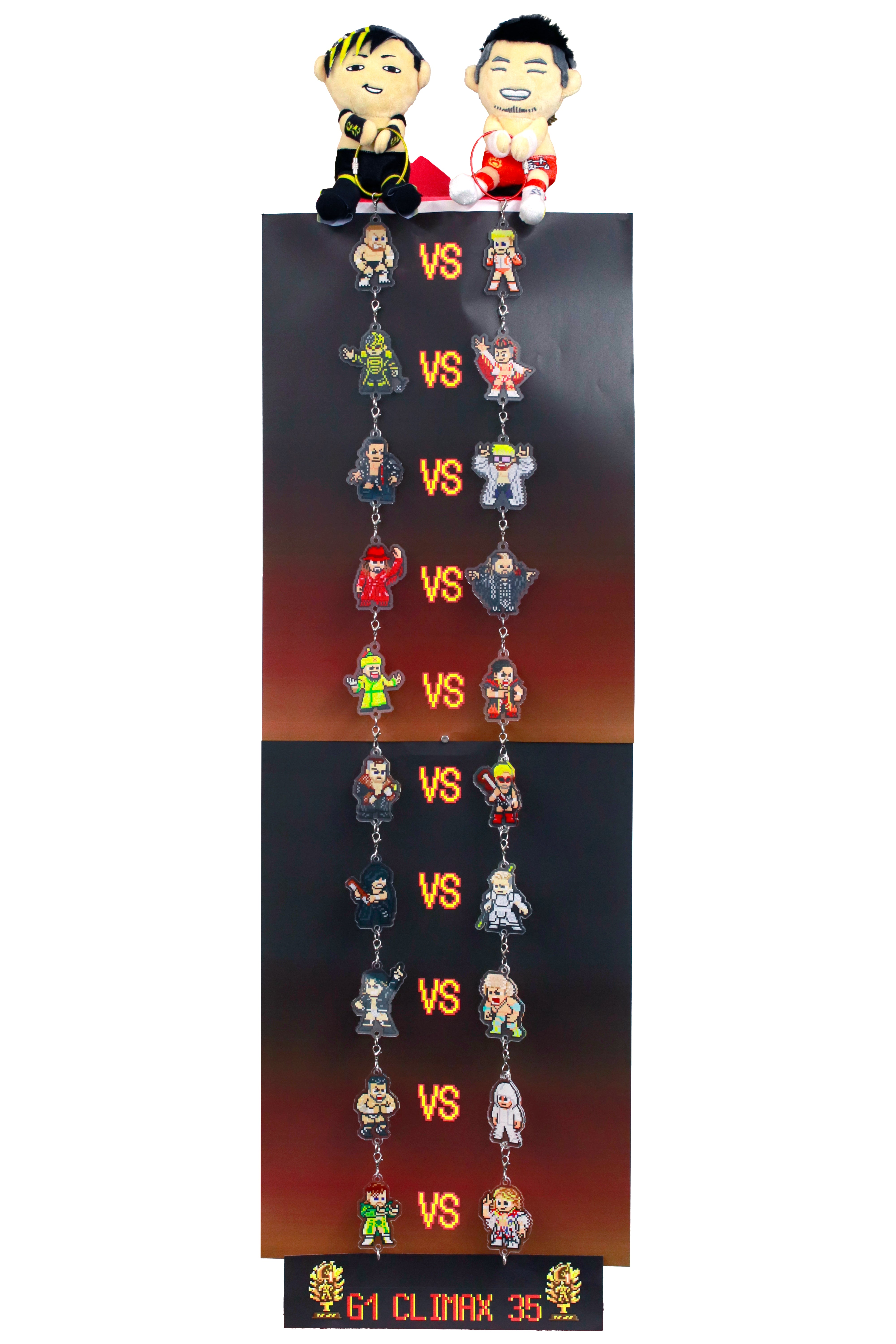 「dotswrestler」つながるアクリルキーホルダー(G1 CLIMAX 35)/Bセット